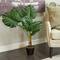 36" Green Vinyl Contemporary Potted Artificial Tree